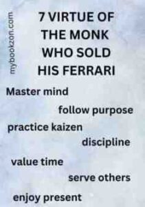 7 virtues of the monk who sold his ferrari