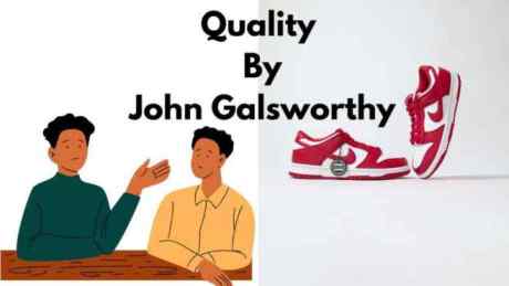 Review: Quality By John Galsworthy Summary, Themes And Moral Lessons