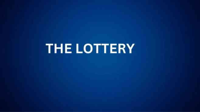 The Lottery Shirley Jackson Summary